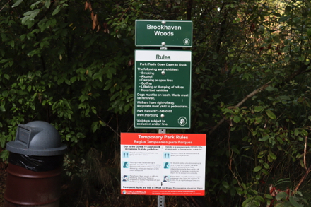 Park rules outline what is prohibited and allowed in the park